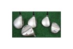 GIRLS "LADY CALCUTTA" SELECT EDITION: DRIVER AND FAIRWAY WOODS; GRAPHITE w/HEAD COVERS
